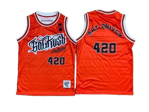 Got Kush Creed Hardwood Chaos Basketball Jersey