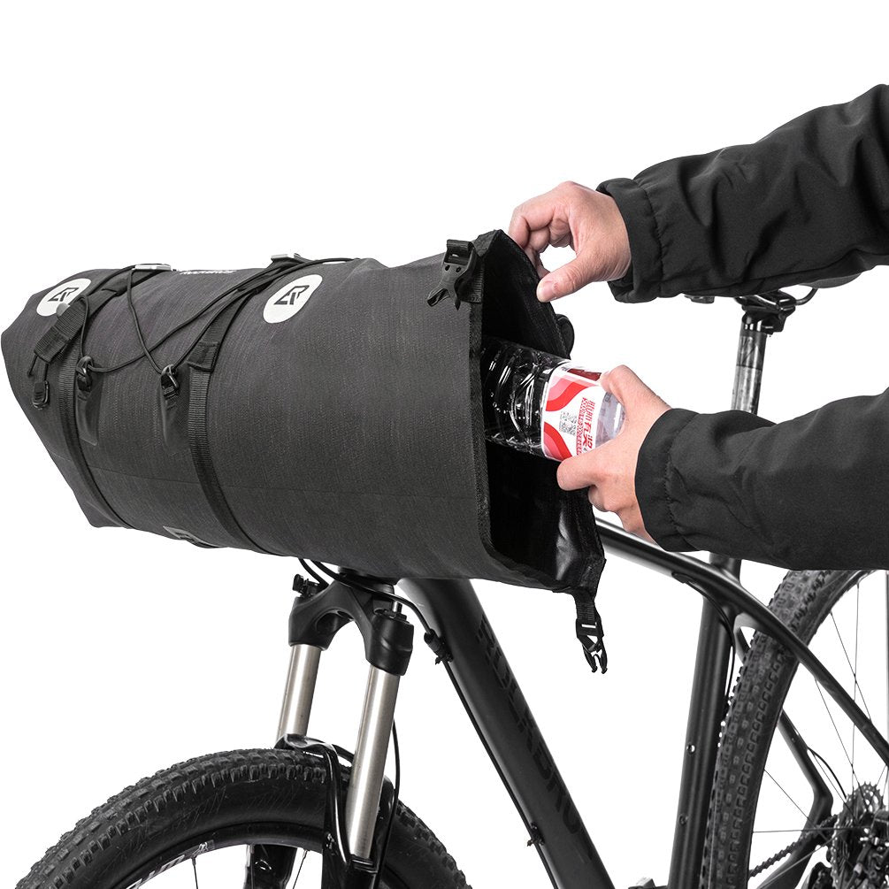 ROCKBROS 12L-20L Waterproof Bikepacking Handlebar Bags with 2 Dry Packs for Bikes