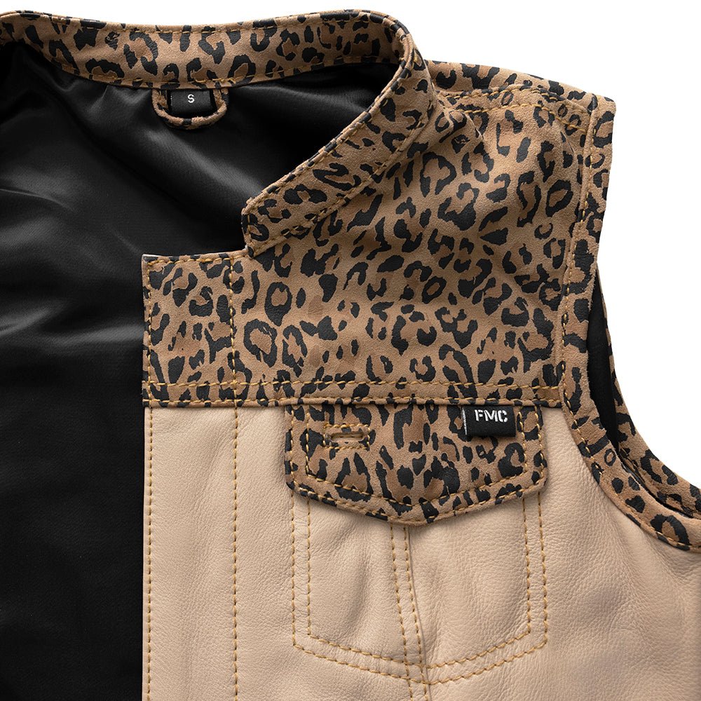 Josie Women's Club Style Leather Vest (Limited Edition)