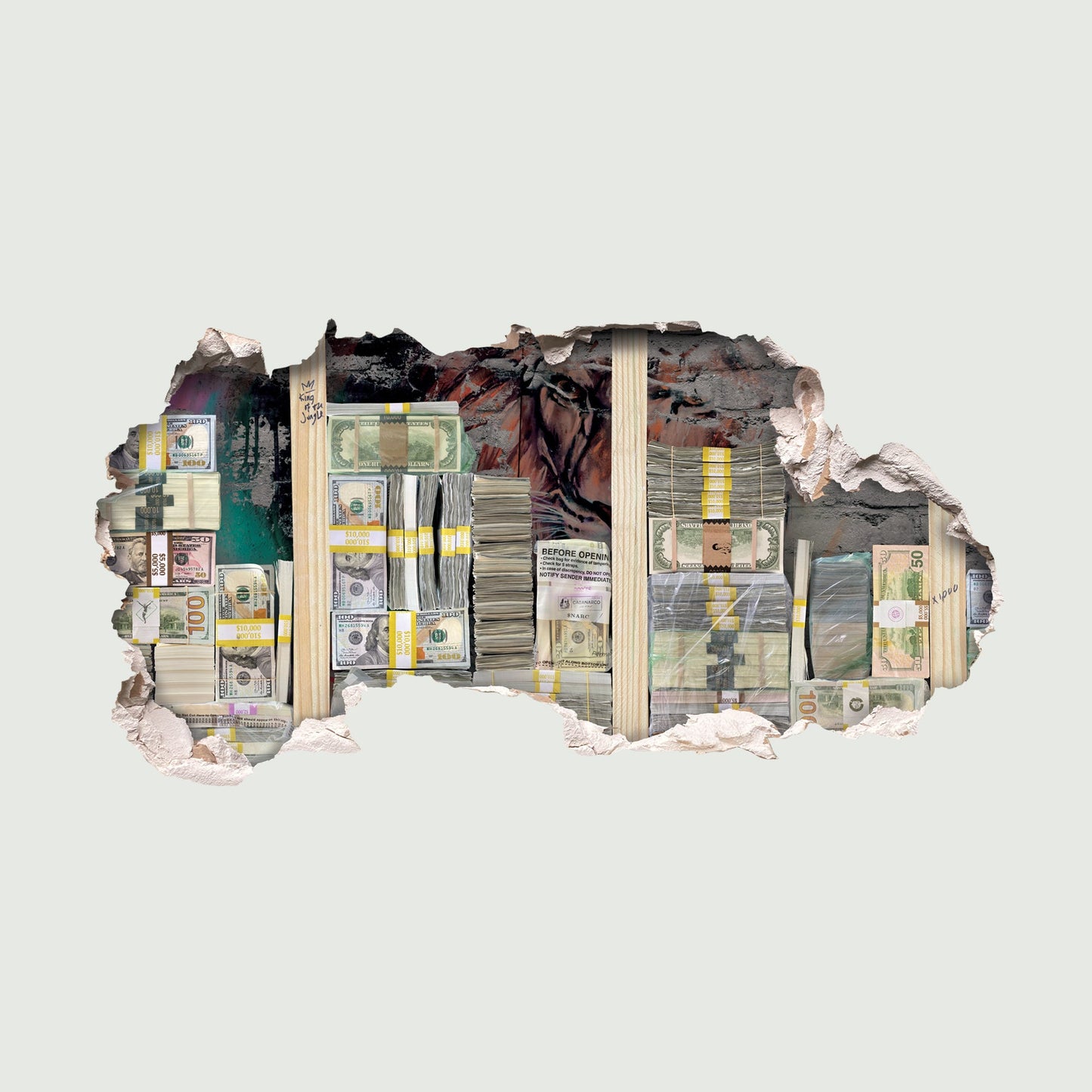 King of The Jungle Wall Decal