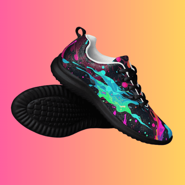 Men’s Vibrant Festival-Ready Athletic Shoes