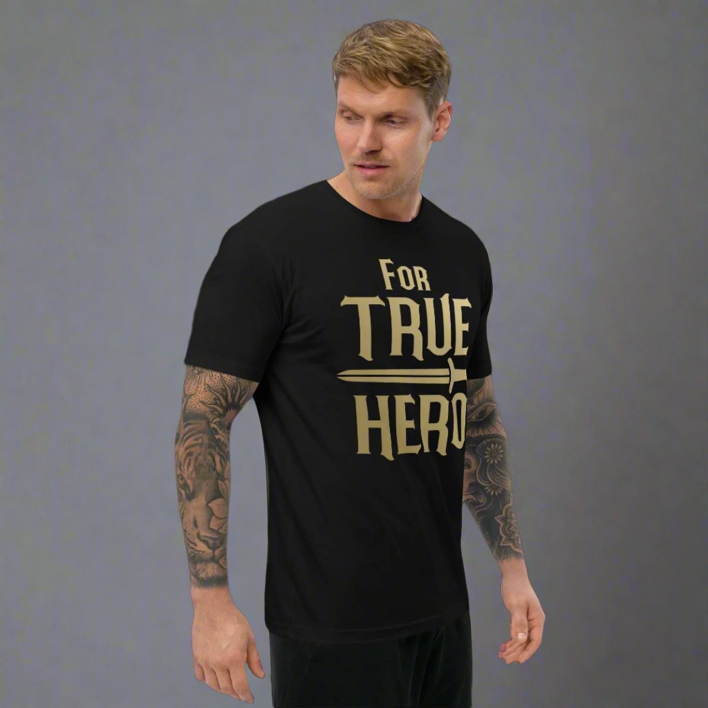 Short Sleeve T-shirt For True Hero #1