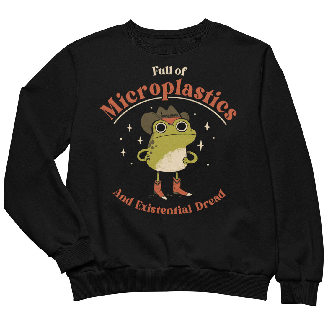 Microplastics & Existential Dread Sweatshirt