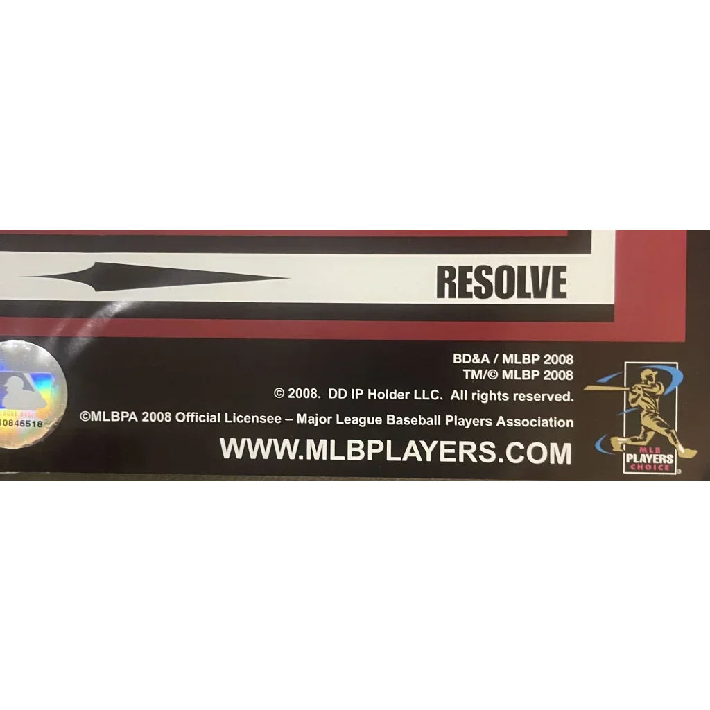 Rare 2008 Boston Red Sox MLB Stars Limited Edition Poster