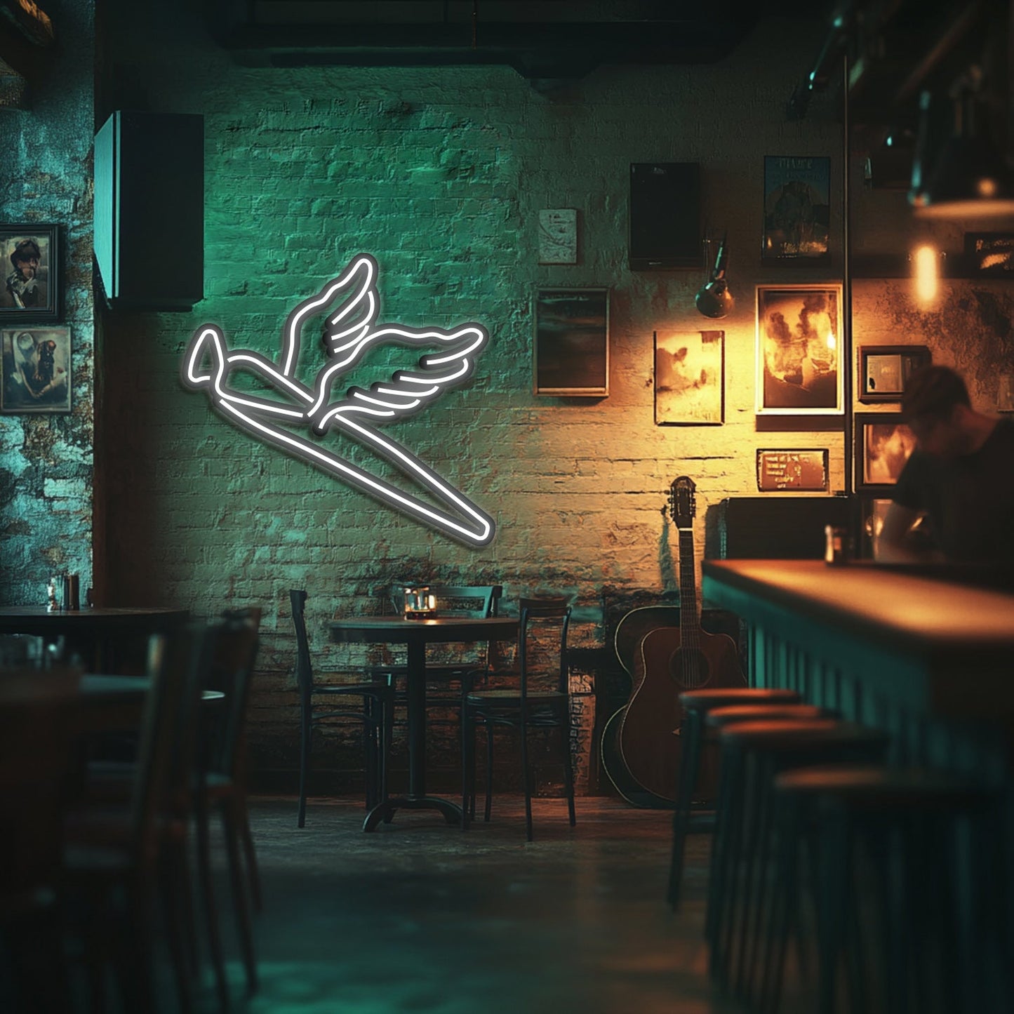 I Can Fly Metal Neon Wall Art- LN0159