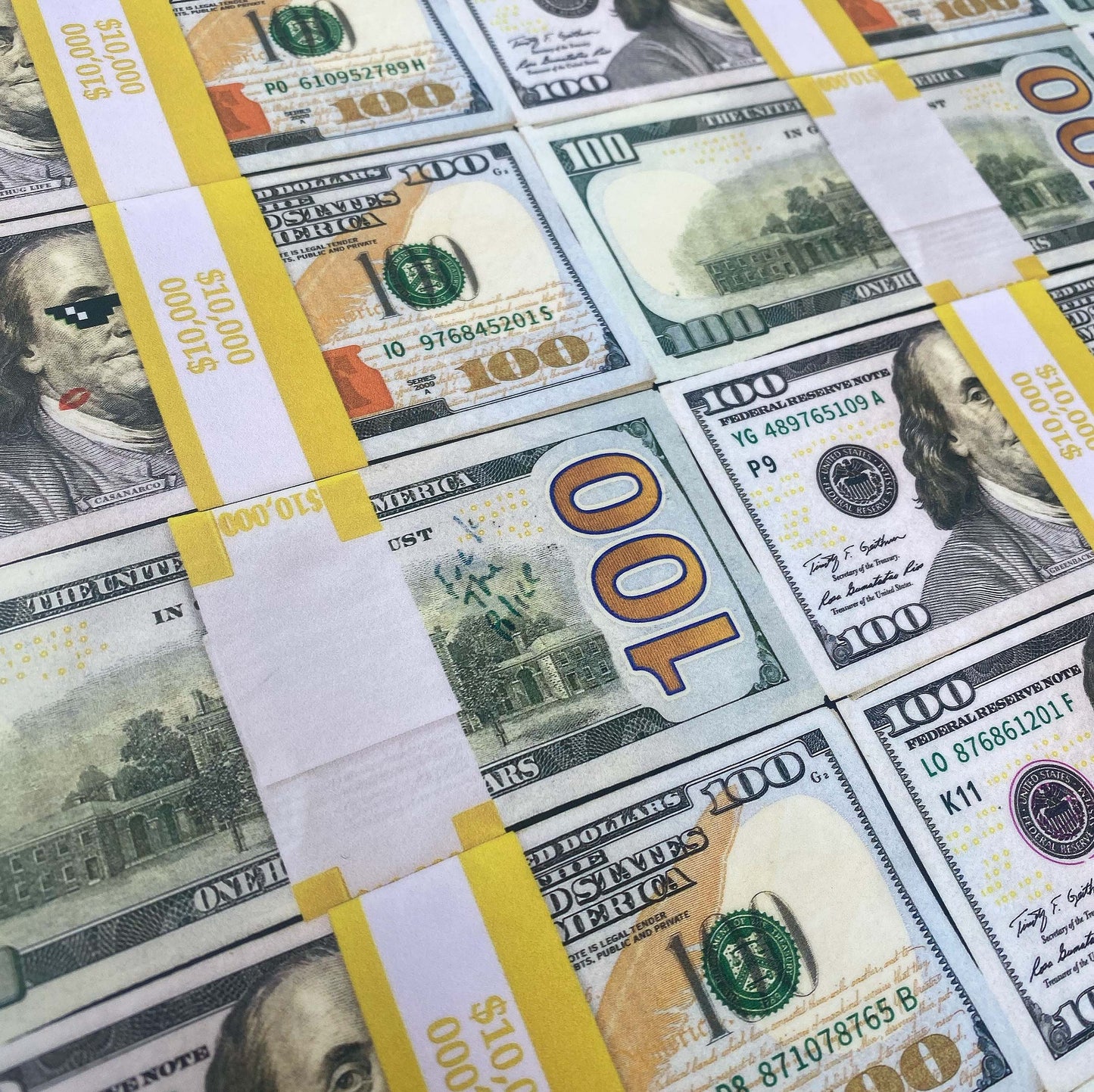 Million Dollar Table Series G24 Greenbacks