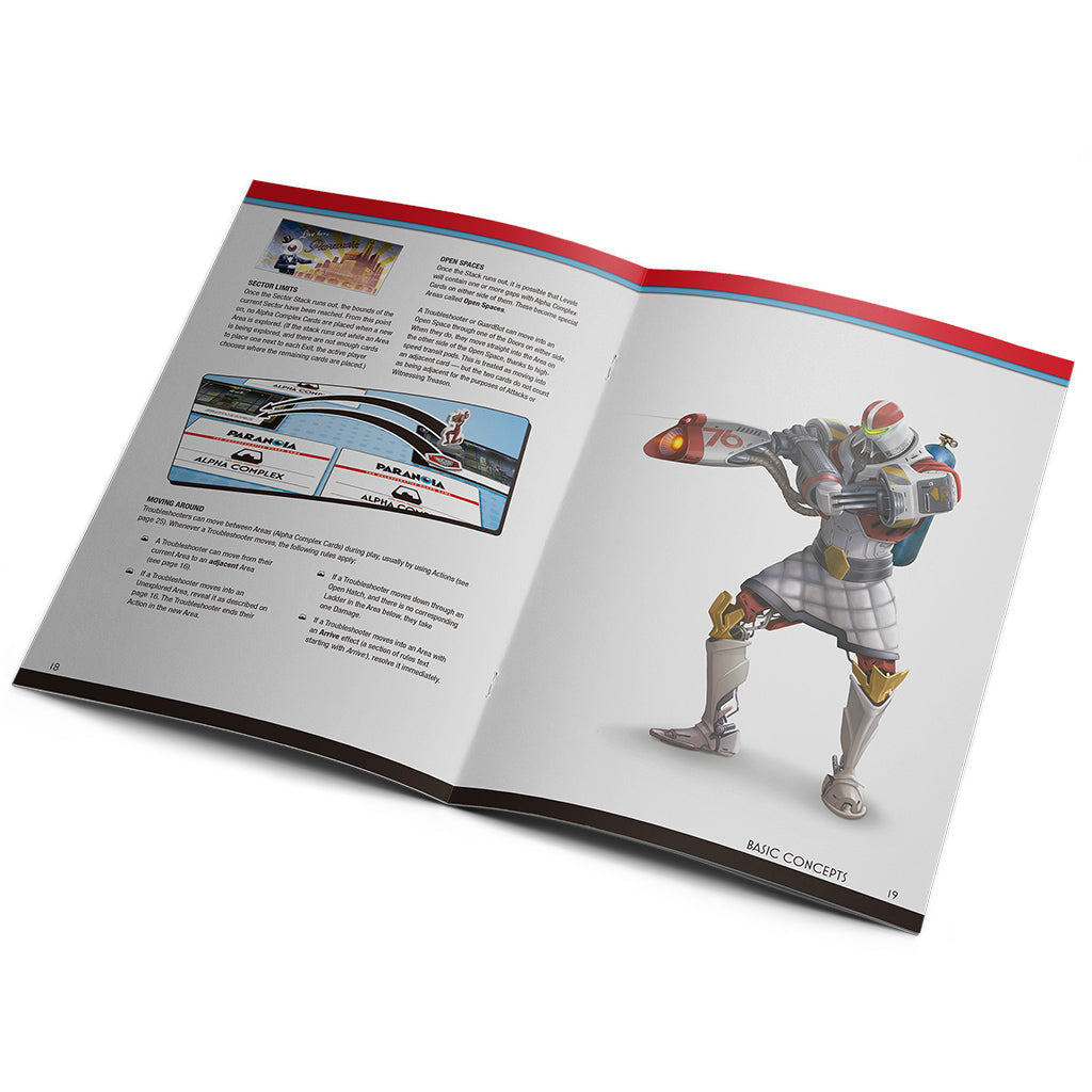 Paranoia The Uncooperative Board Game