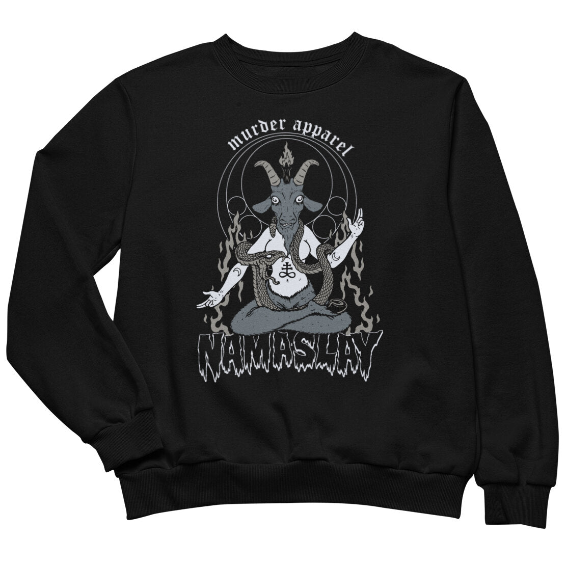Baphomet Namaslay Yoga Sweatshirt