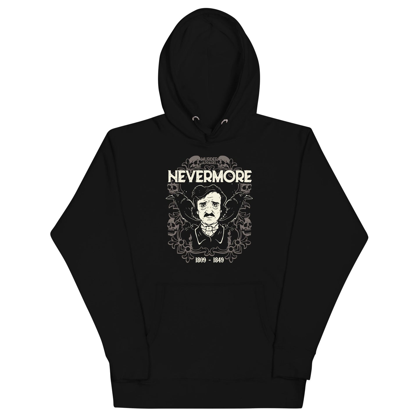 Edgar Allan Poe Nevermore Hoodie