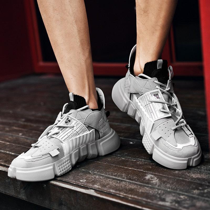 New High Quality Running Breathable Athletic Sport Shoes Modern Design Comfortable Soft Jogging Sneakers Mesh Breathable Lightweight Cushioning Training Athletic Sneakers