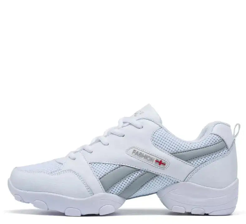 Men's Dance Shoes - Soft, Breathable, Leather Fitness Shoes