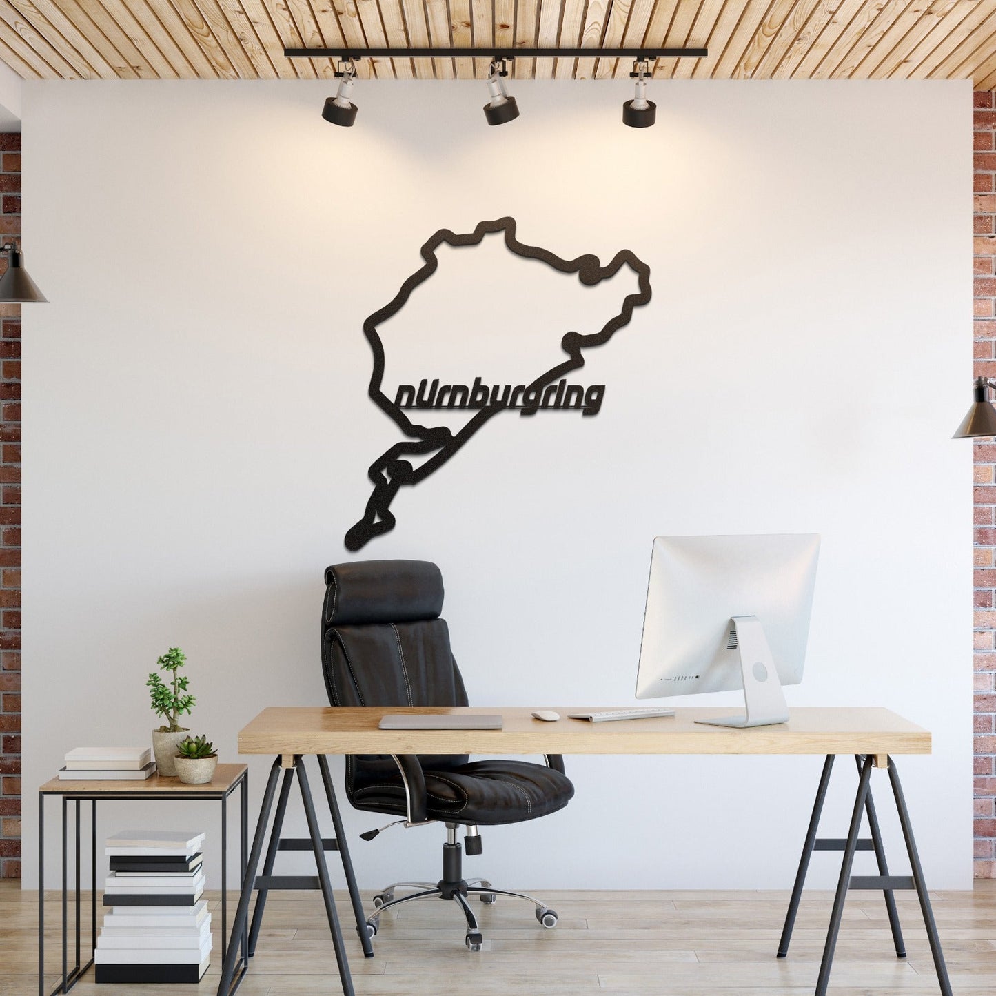 Nurburgring Metal Circuit Wall Art -MT1484