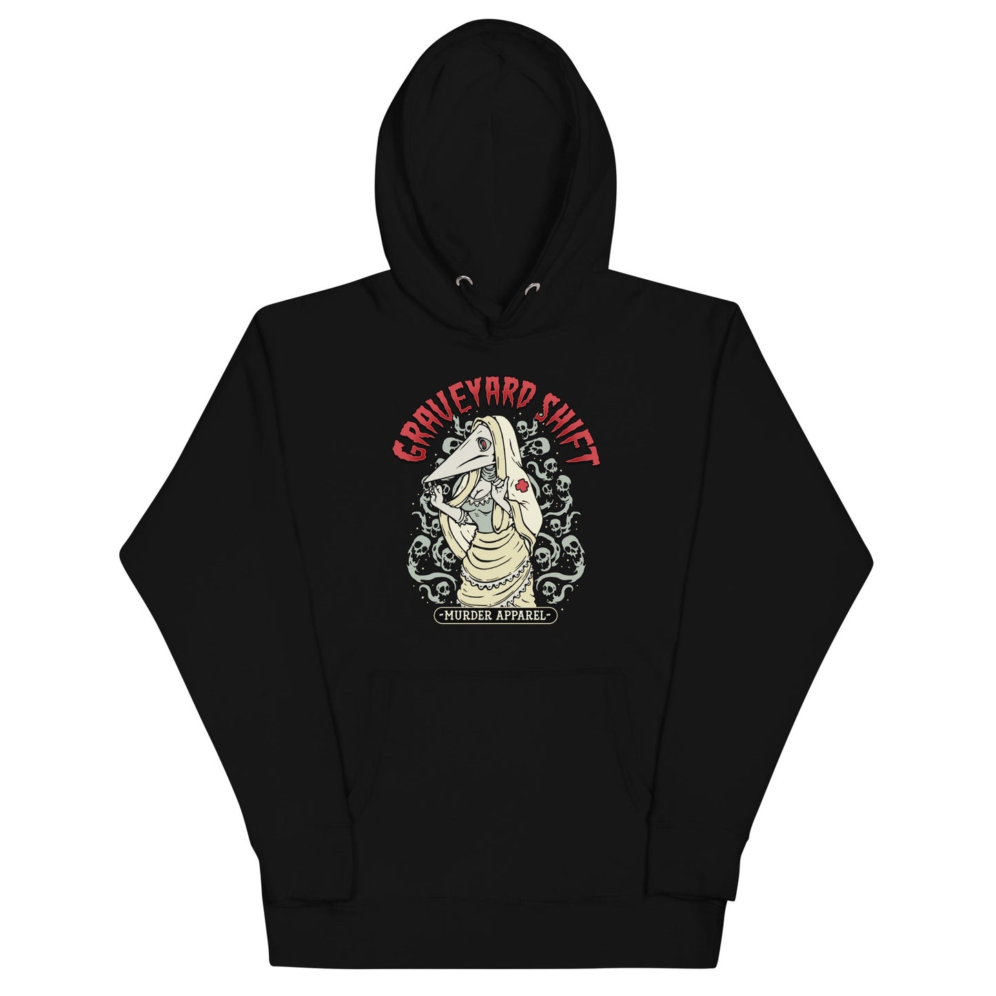Plague Nurse Graveyard Shift Hoodie