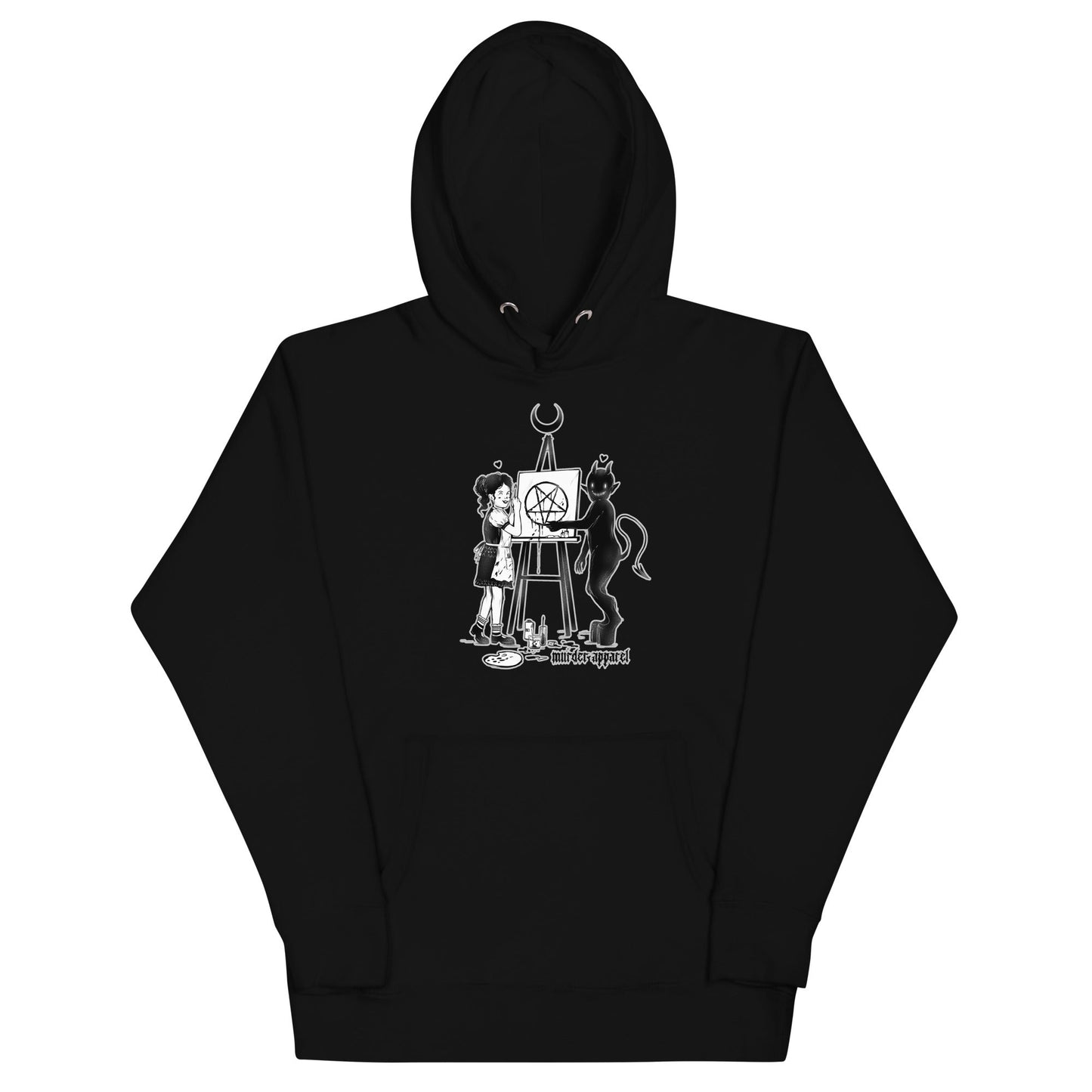 Satan Paint Night Hoodie