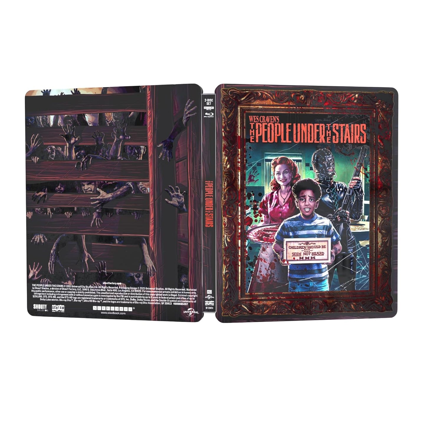 The People Under The Stairs - Amazon Exclusive Steelbook (4K Ultra HD + Blu-ray)