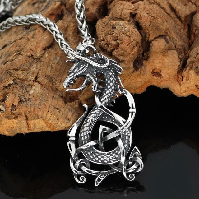 Vikings Jörmungandr Stainless Steel Necklace