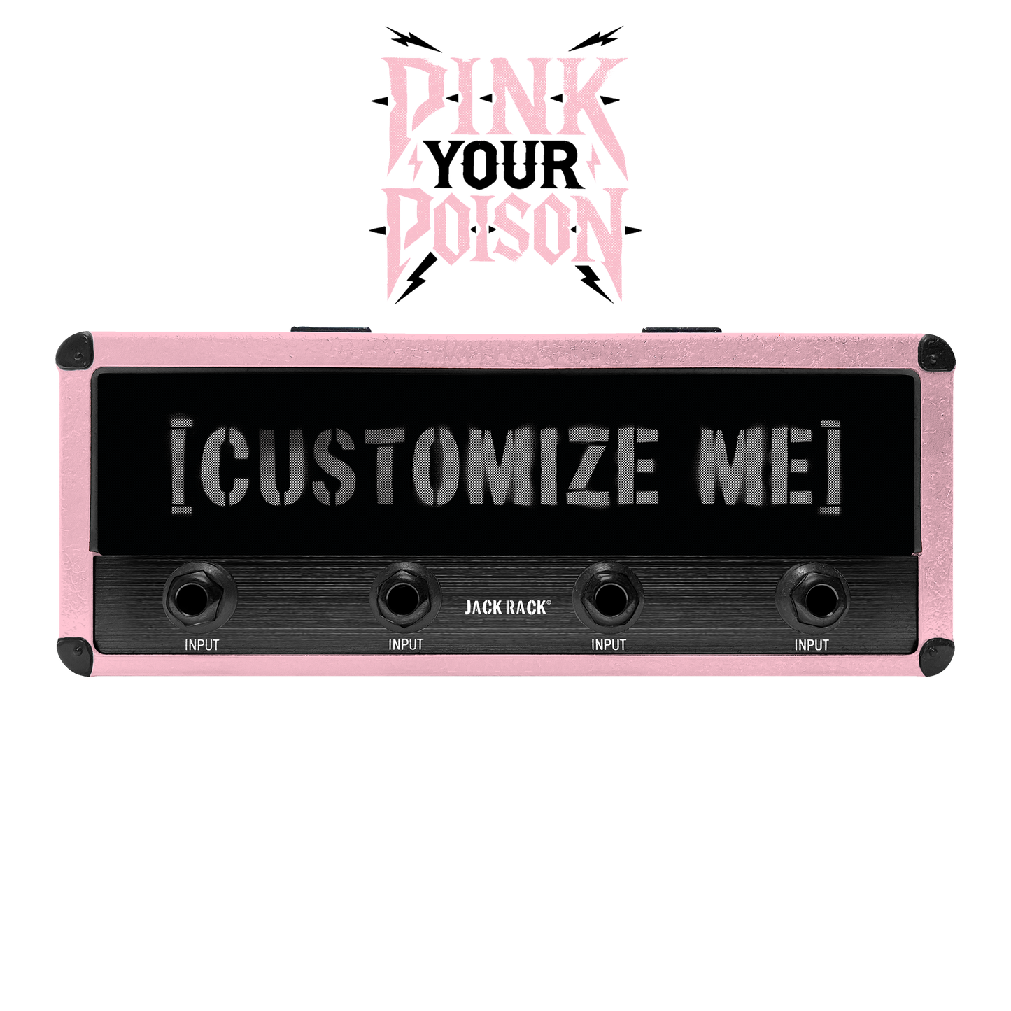 "Pink Your Poison" Jack Rack® Shell