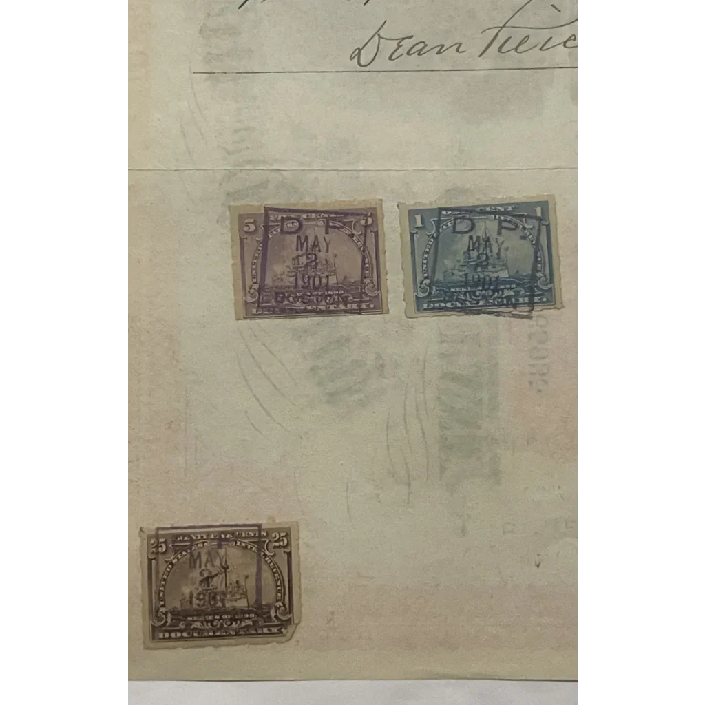 Rare Orange Chicago Burlington Stock Certificate Treasure