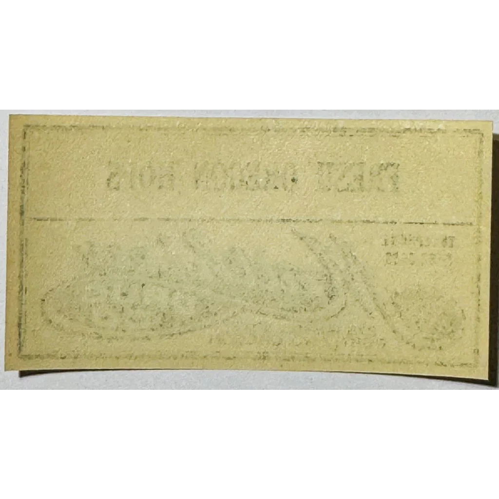 Rare 1910s Fresh Oregon Hops Drug Store Label from Portland