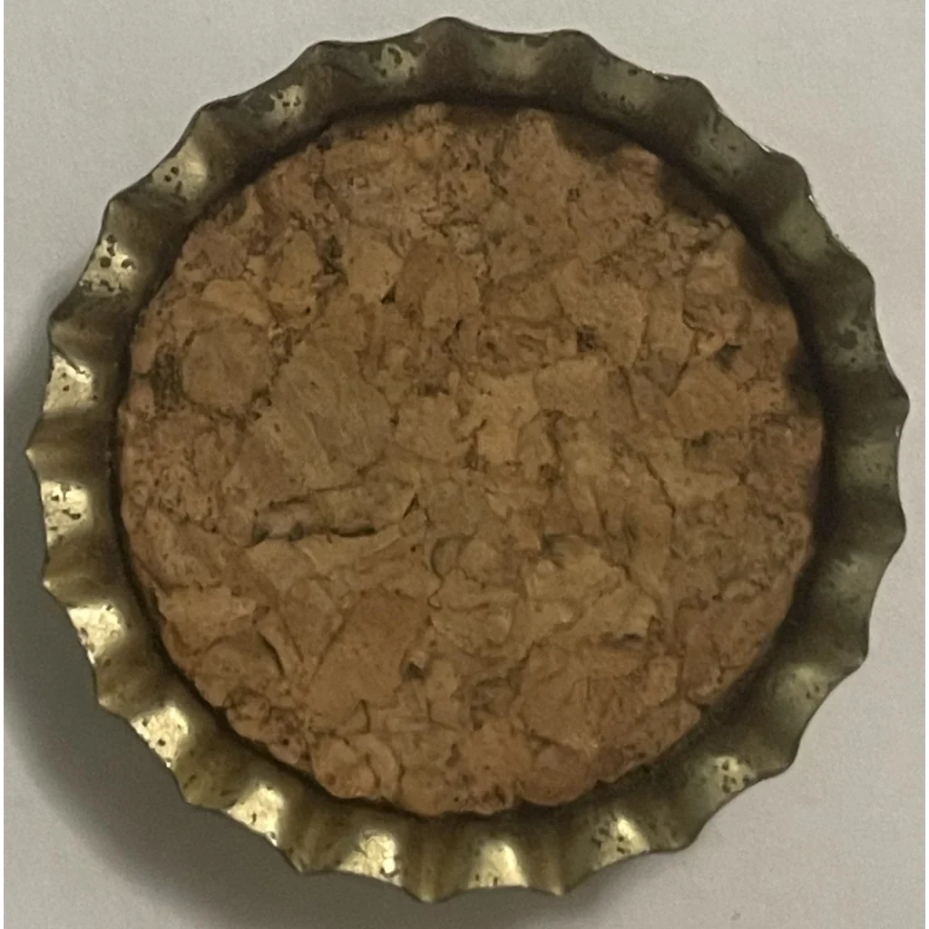Rare 1930s Delicious Punch Cork Bottle Cap from Marvern Arkansas