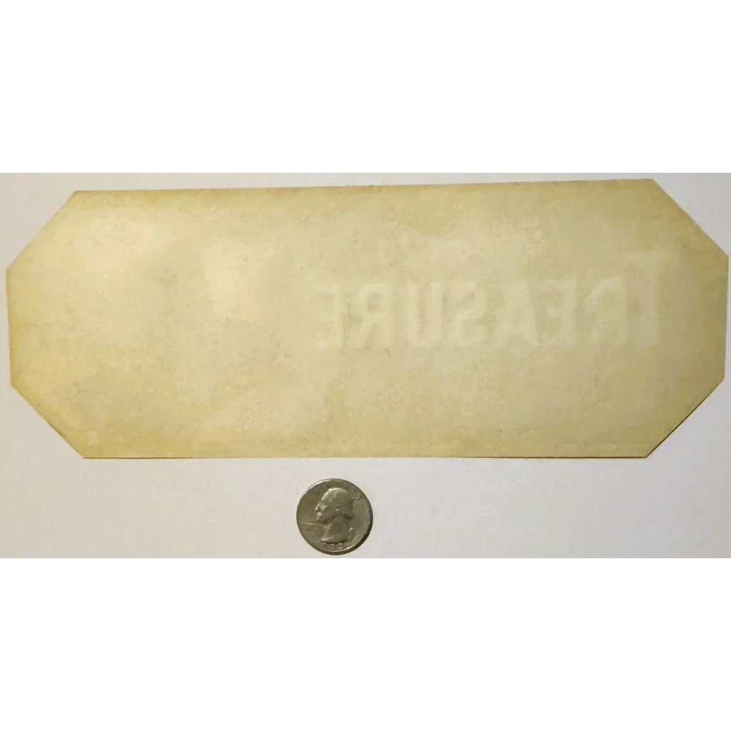 Rare 1930s Treasure Crate Label Herlong's Florida Orange Gem