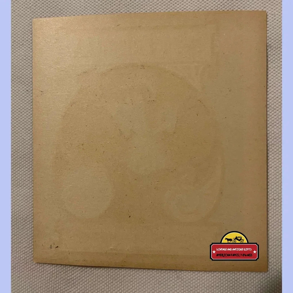 Rare Antique Vintage Priscilla Broom Label Excites Collectors
