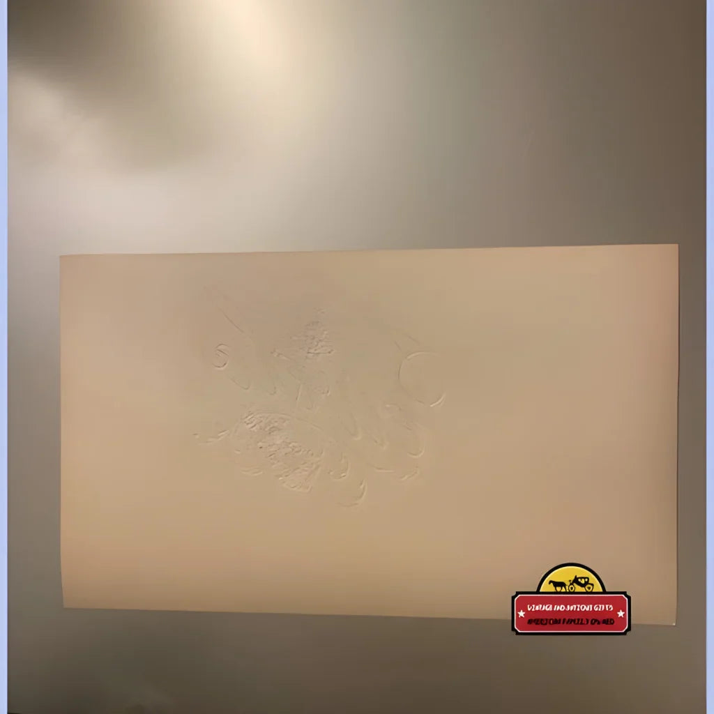 Rare Jewelo Antique Vintage Embossed Cigar Label from 1900s Era