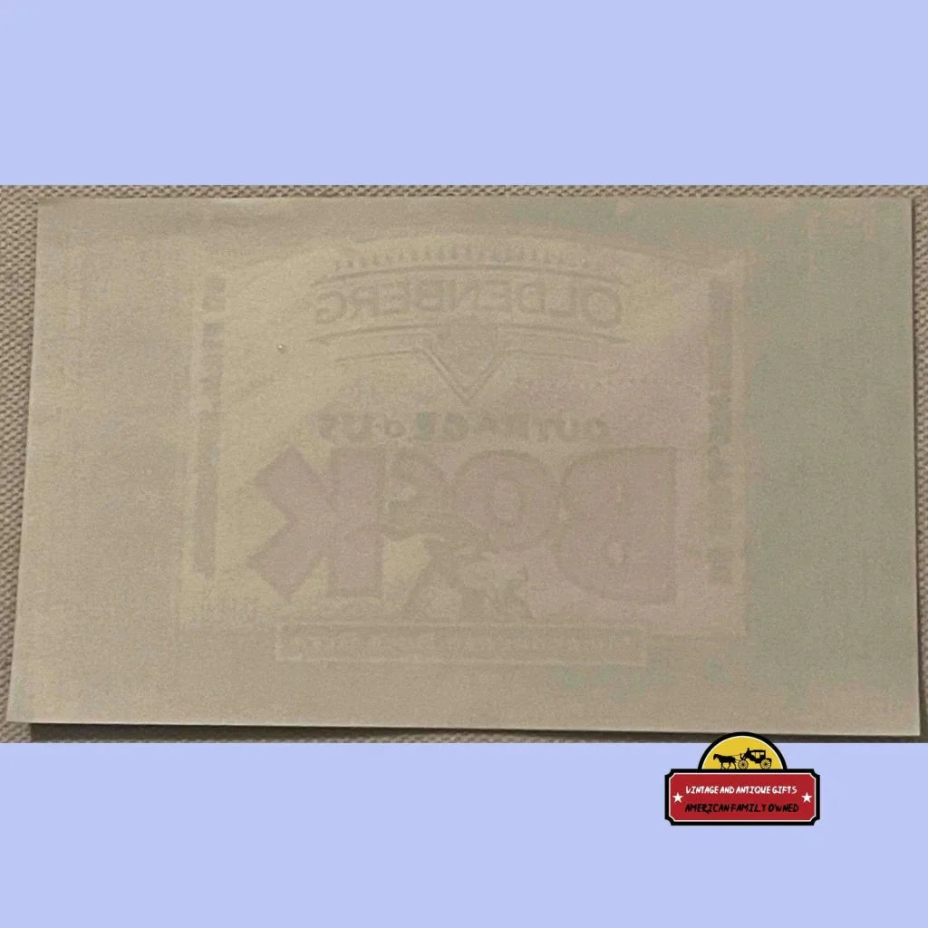 Discover the Legendary Bock Beer Label Outrage from Oldenburg