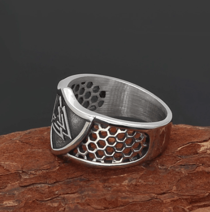 Vikings Valknut Amulet Stainless Steel Ring