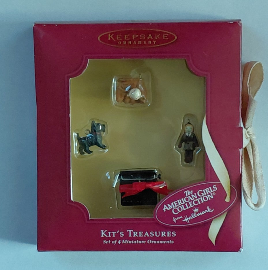American Girl Ornament Set - Kit's Treasures