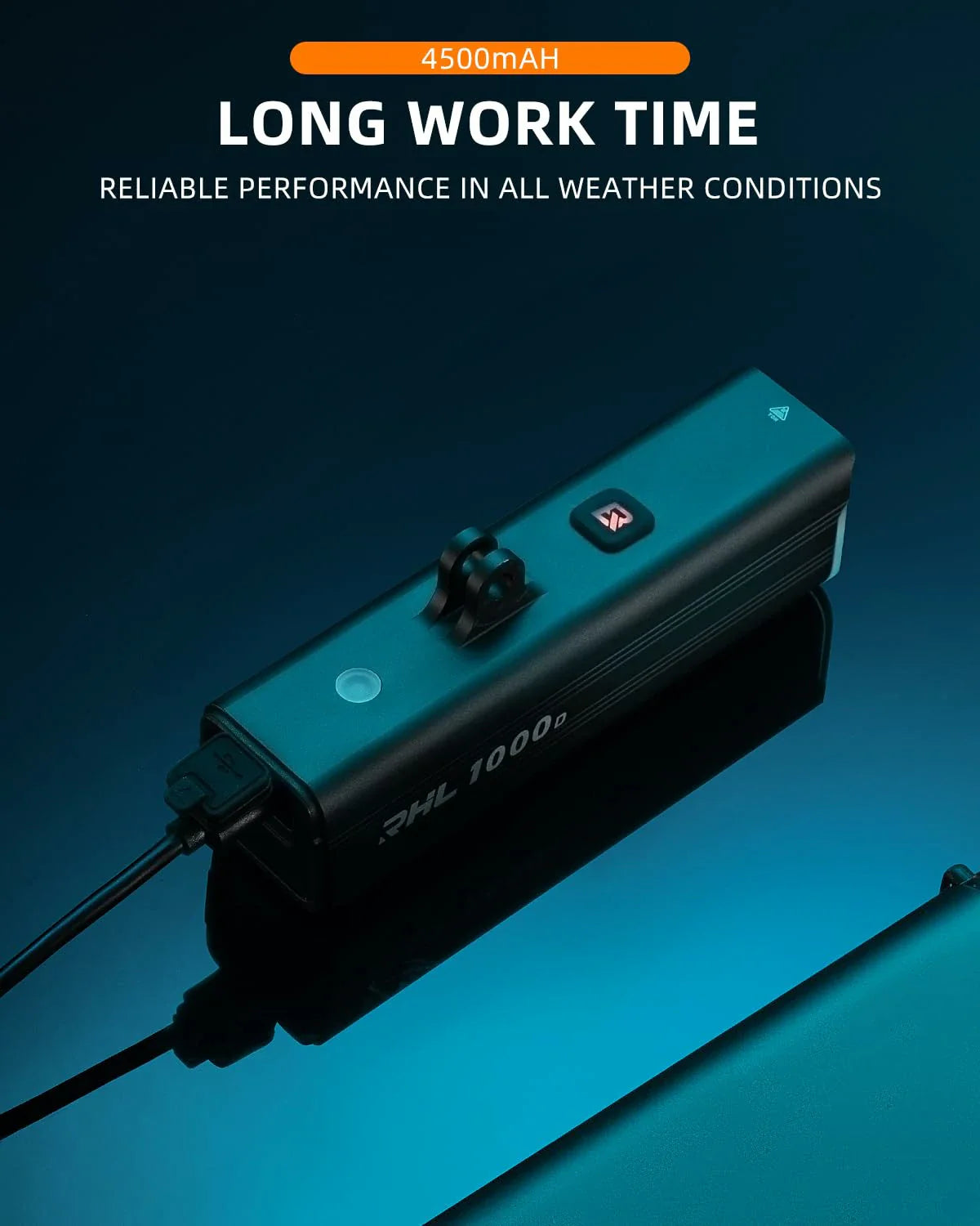 RHL 1000LM Bike Light Basic version