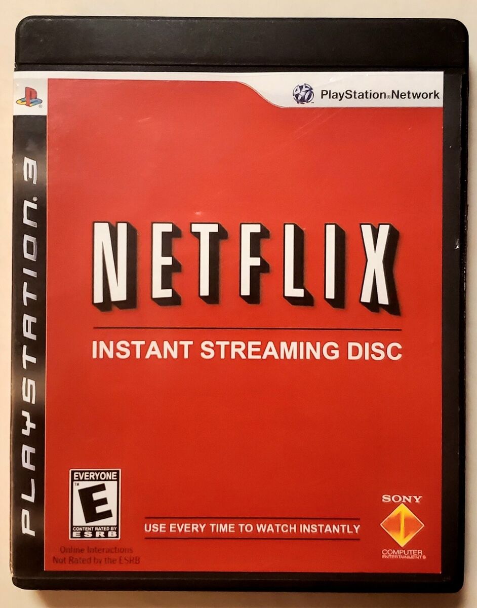 Netflix Instant Streaming Disc (PlayStation 3)