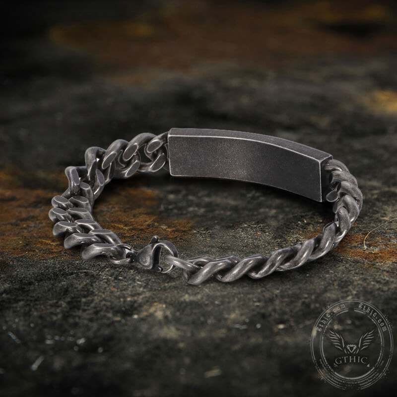 Simple Cross Prayer Men's Bracelet