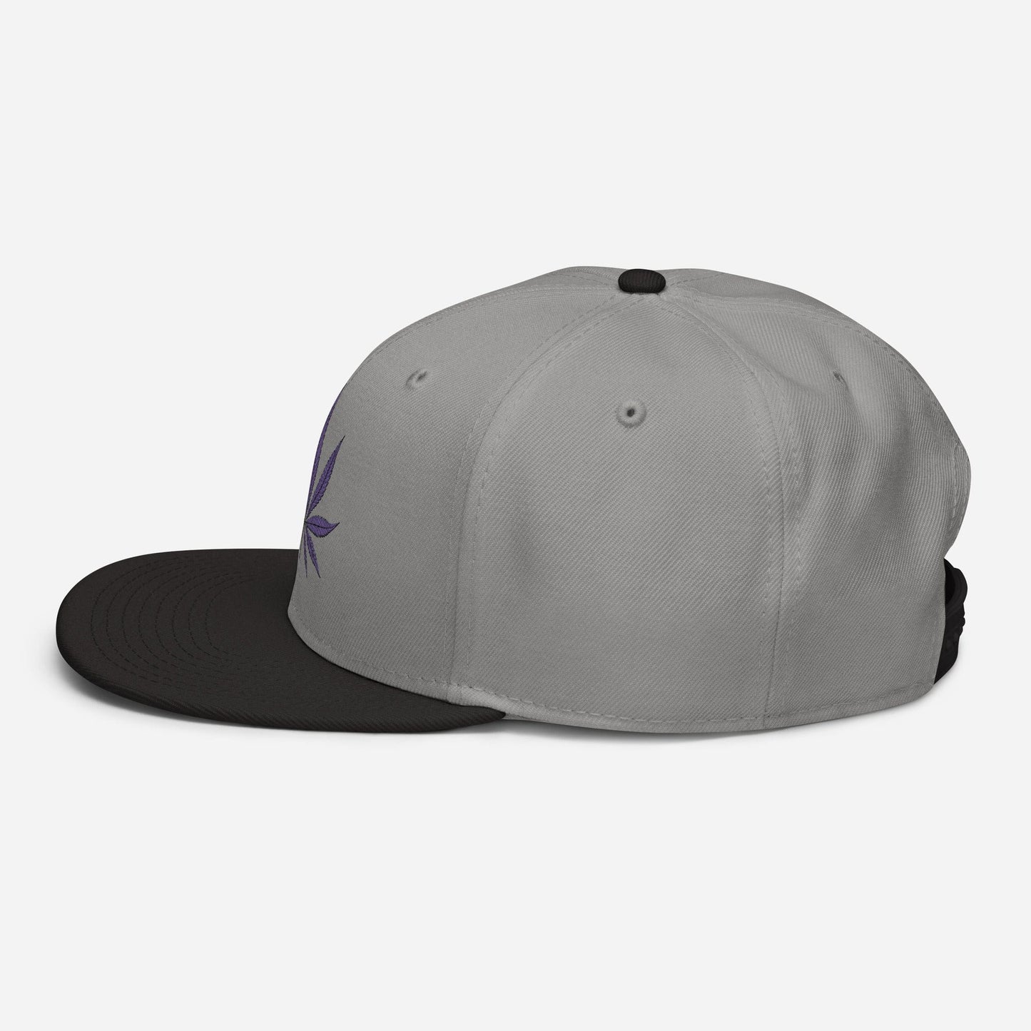 Purple Haze Marijuana Snapback Hat