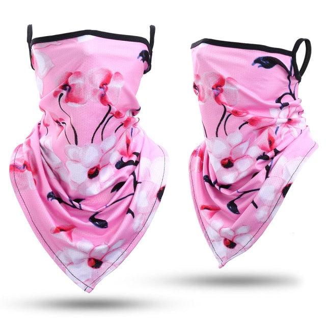 Summer Printed Triangle Bandana Running Bicycle Half Face Masks Hunting Ski Hiking Fishing Cycling Snowboard Men Headband MTB Fishing Mask Night Reflection Bike Paintball Mask Outdoor Hunting Shamash Scarf Men Women
