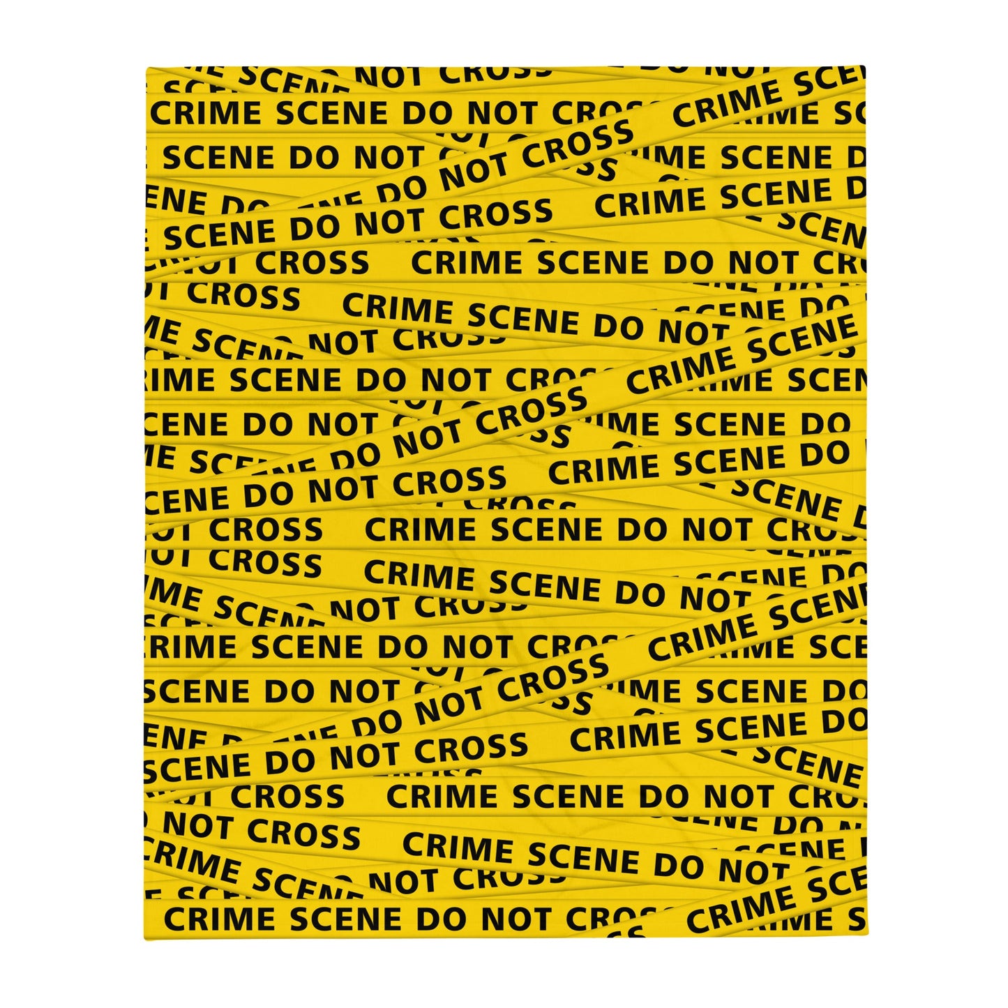 Crime Scene Throw Blanket