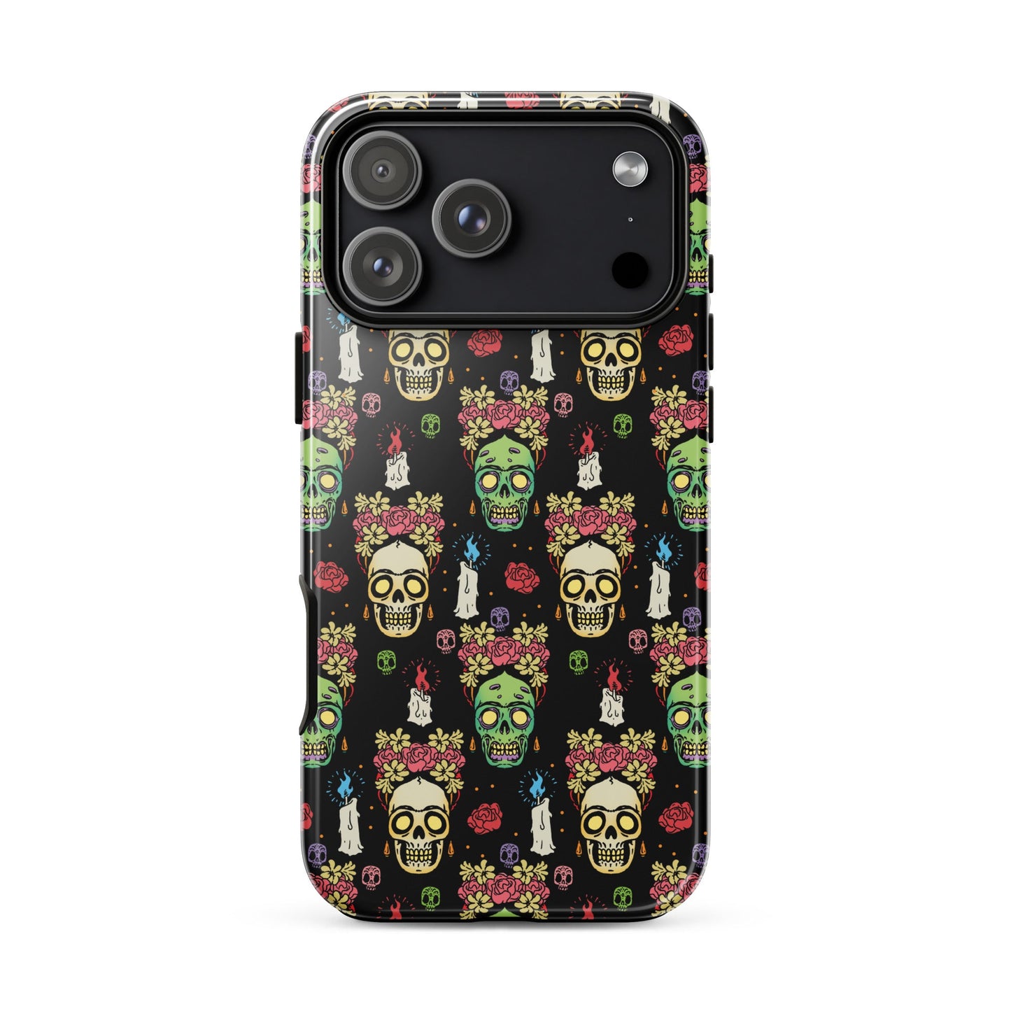 Frida Kahlo Skull iPhone Case