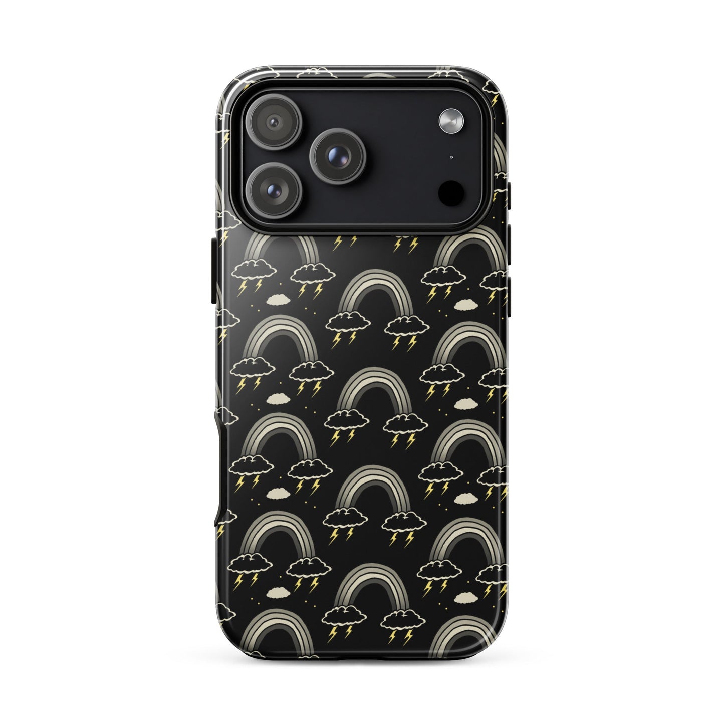 Goth Rainbow Emo iPhone Case