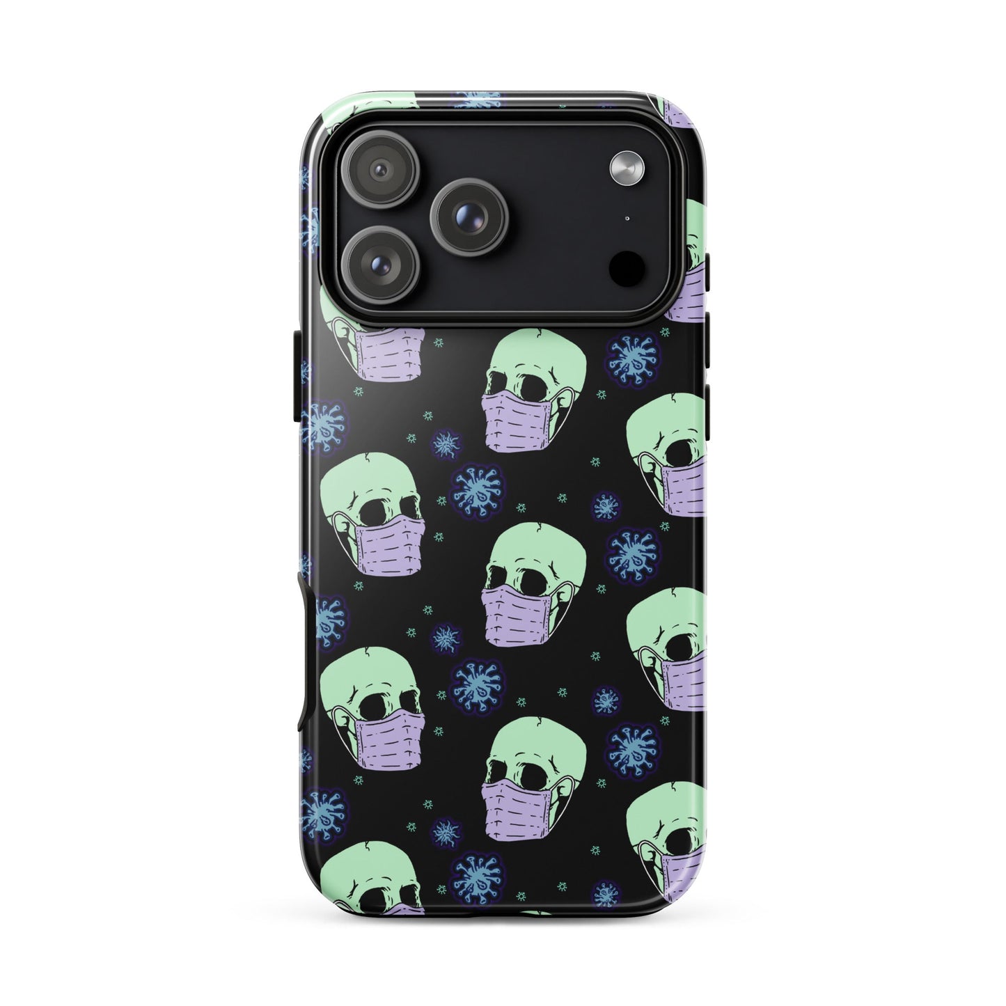 Virus Skull iPhone Case