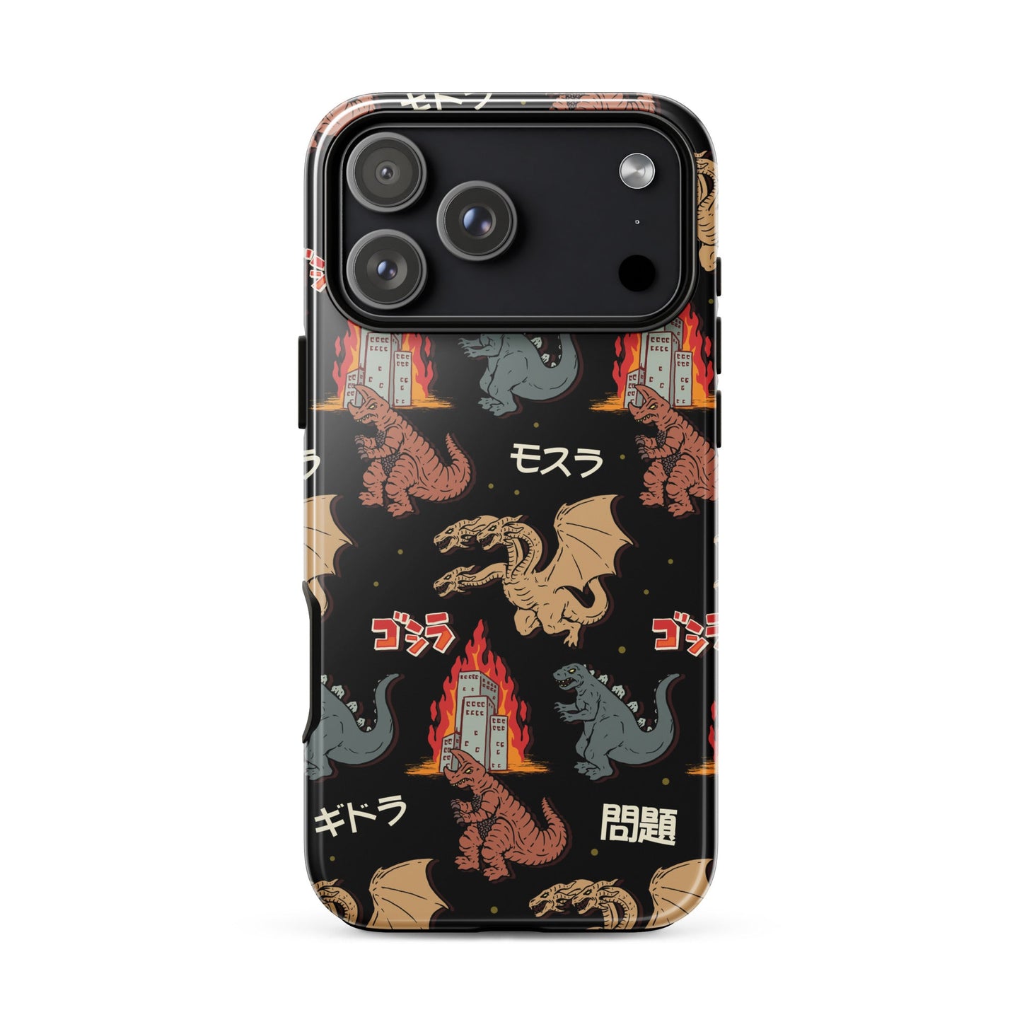 Godzilla And Friends iPhone Case