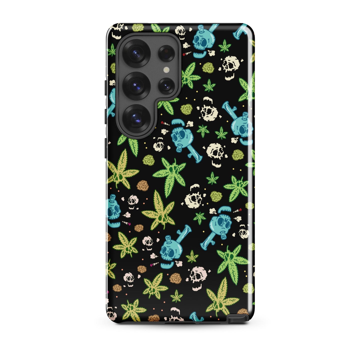 Weed And Skulls Samsung Case
