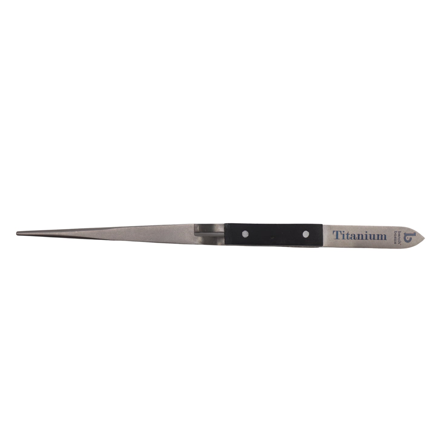 Titanium Tweezer, Cross Locking, Heavy Duty with Fine Point