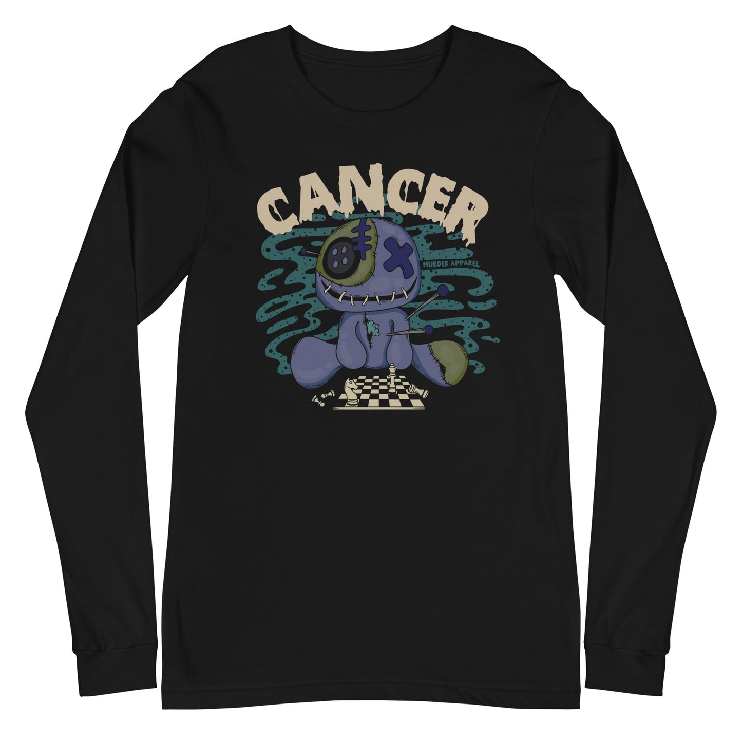 Cancer Voodoo Doll Long Sleeve Shirt