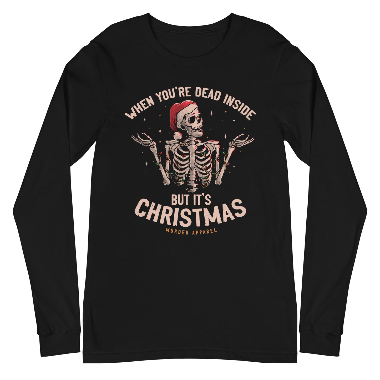 Christmas Dead Inside Long Sleeve Shirt