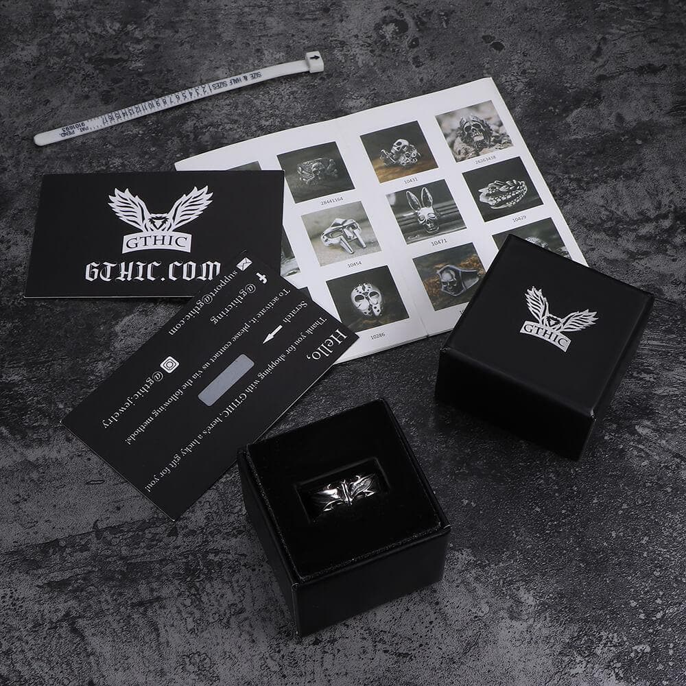 Vampire Bat Stainless Steel Ring