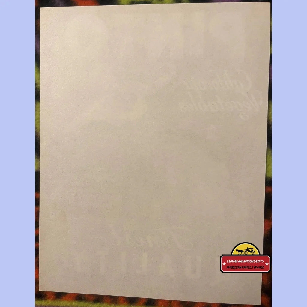 Rare 1930s Cowboy Rodeo Pinto Crate Label from Castroville