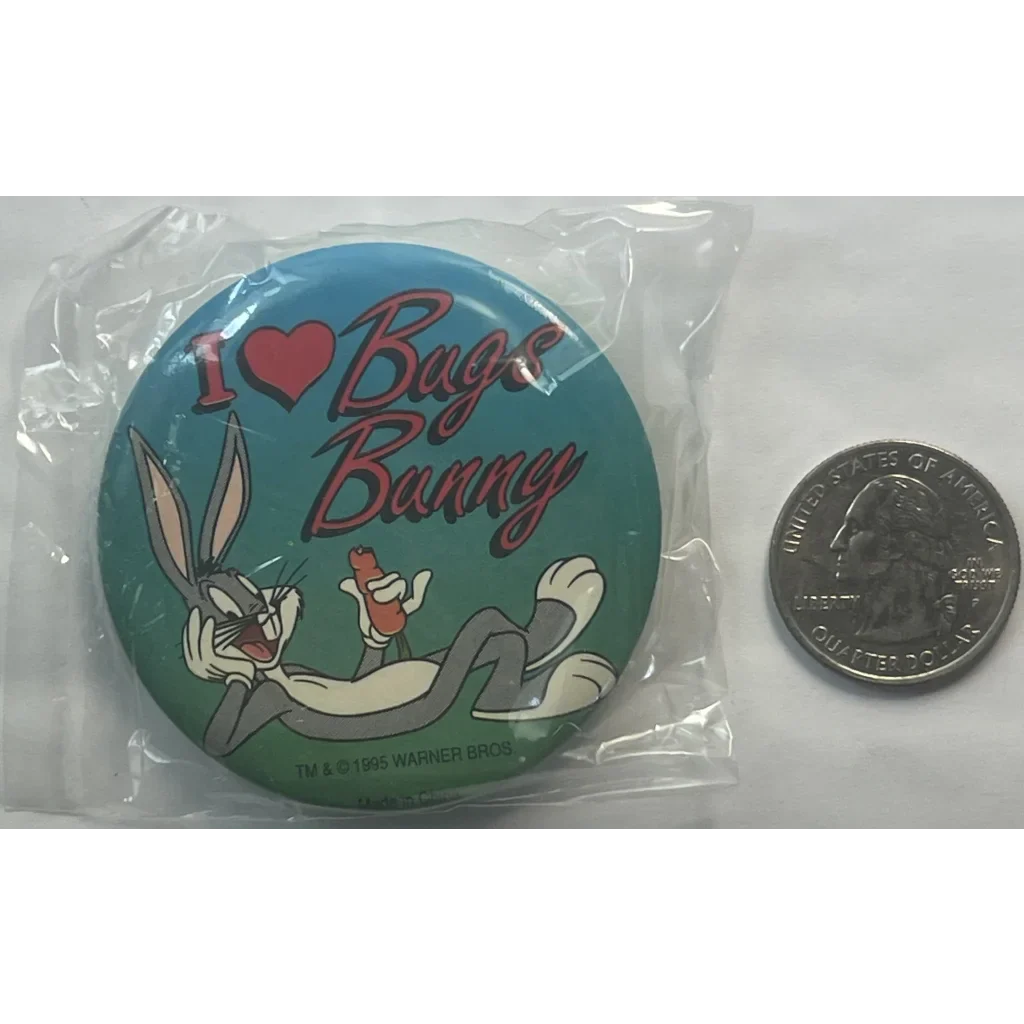 Rare 1995 Bugs Bunny Looney Tunes Pin Brings Nostalgia