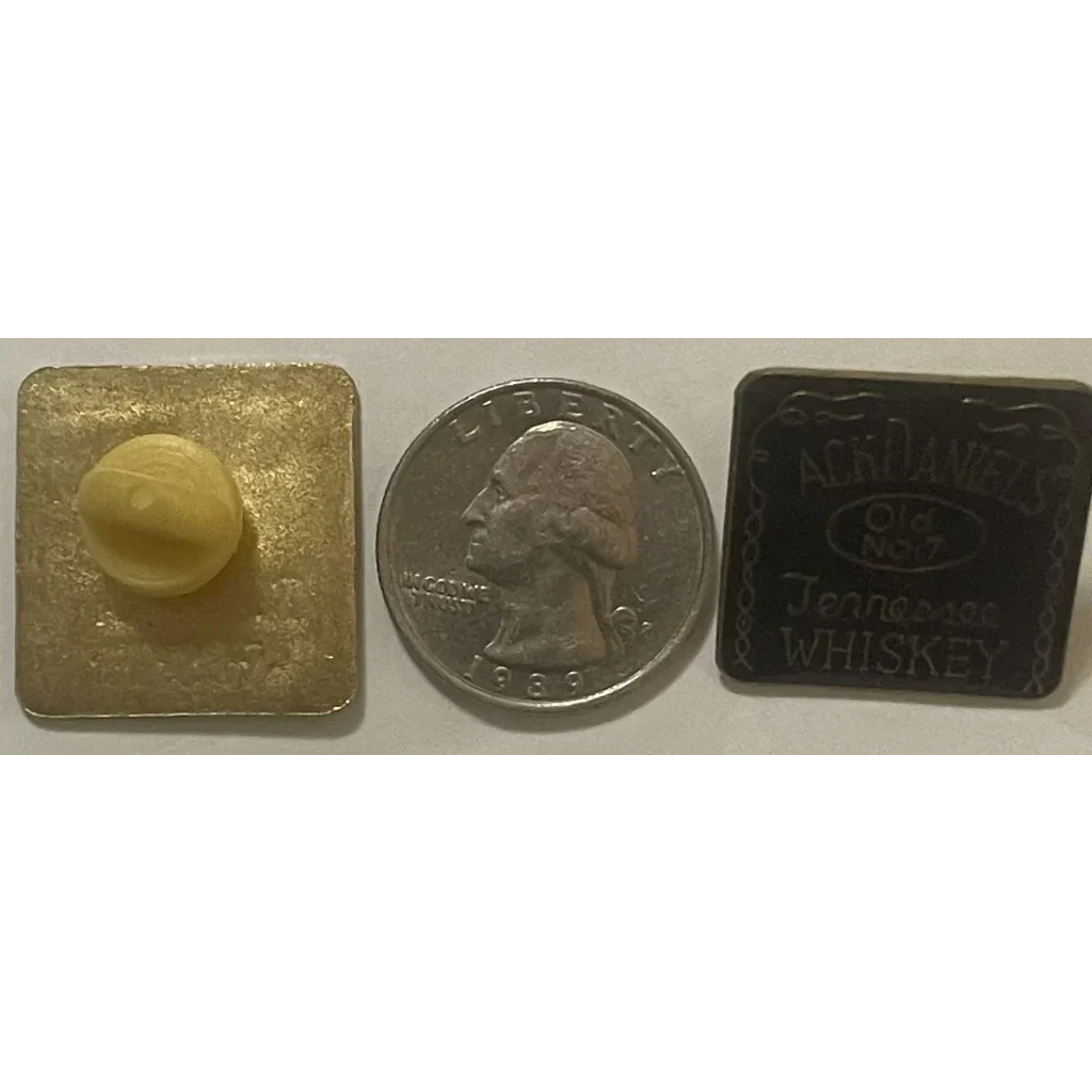 Iconic Jack Daniels Tennessee Whiskey Enamel Pin Celebrates History