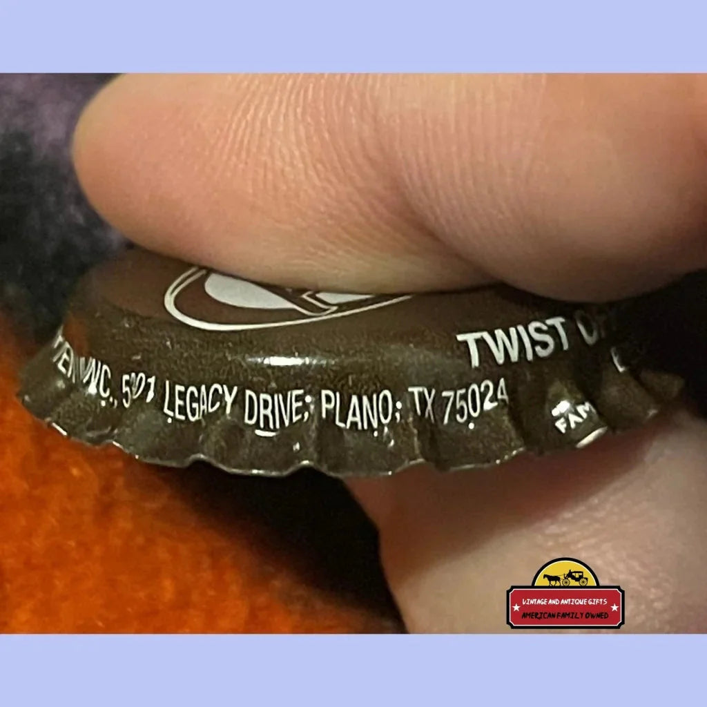 Rare A&W Root Beer Bottle Cap From 1990s Dr. Pepper Collection