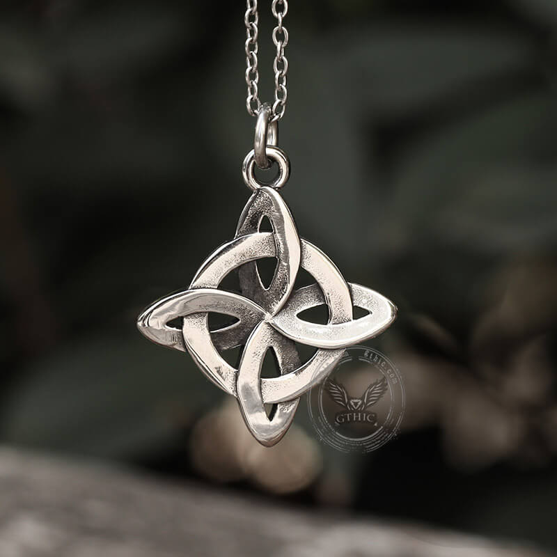 Vintage Celtic Knot Stainless Steel Pendant